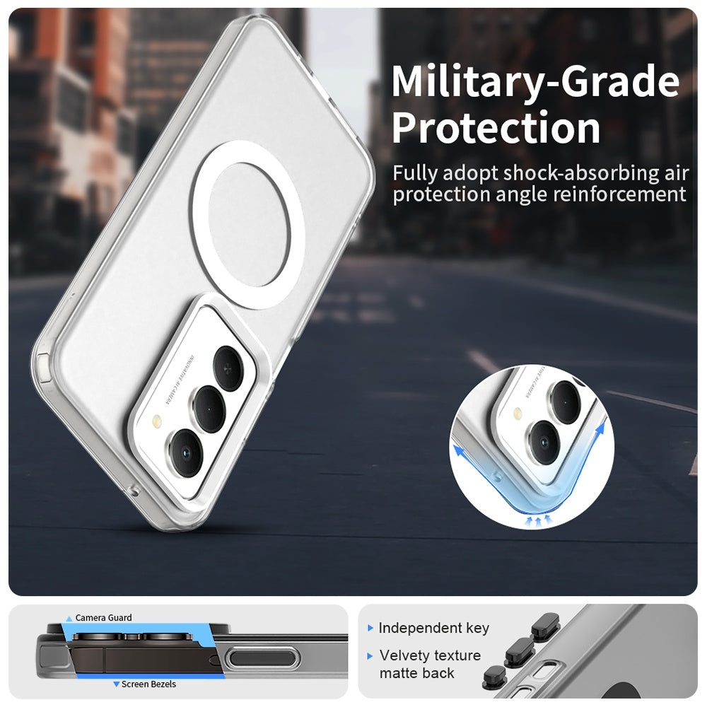 MagSafe futrola za Xiaomi Redmi 15 5G / 15 4G, Techsuit, CandyCase, Bijela