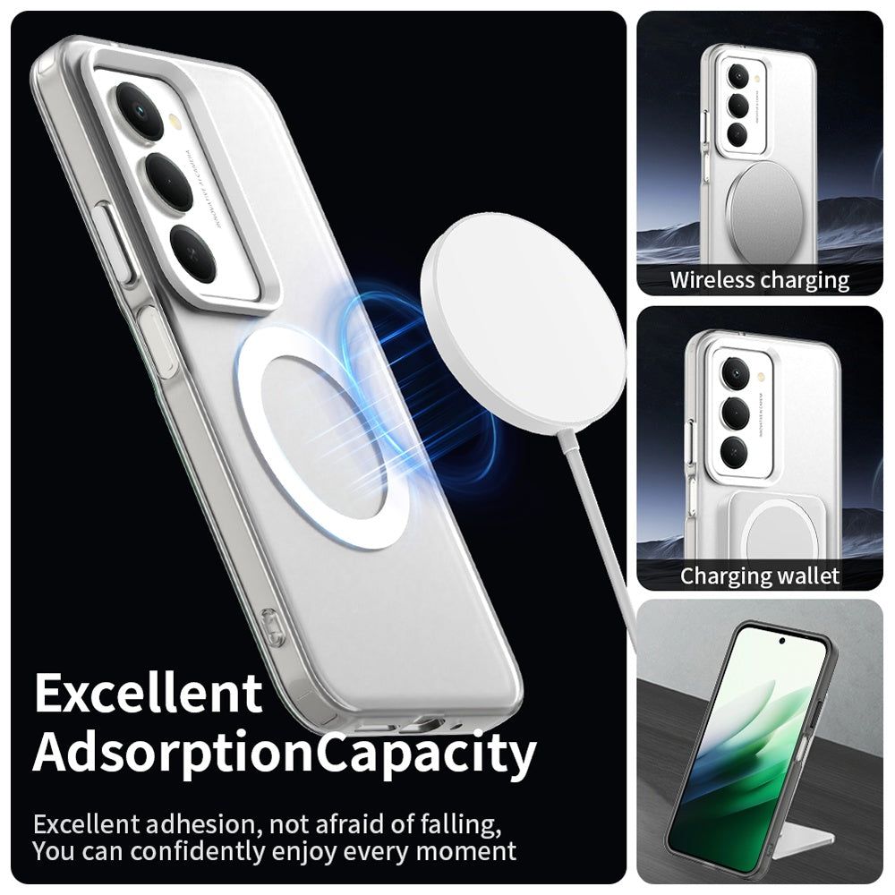 MagSafe futrola za Xiaomi Redmi 15 5G / 15 4G, Techsuit, CandyCase, Bijela