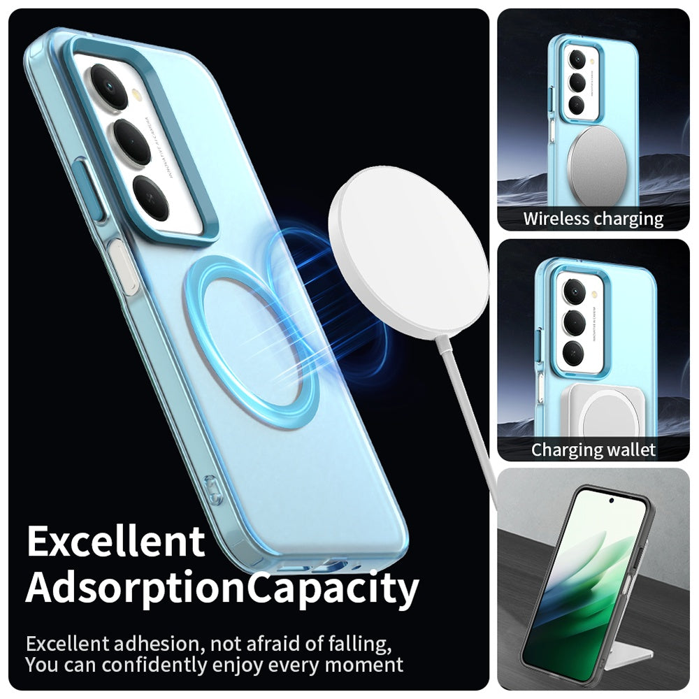 MagSafe futrola za Xiaomi Redmi 15 5G / 15 4G, Techsuit, CandyCase, Plava