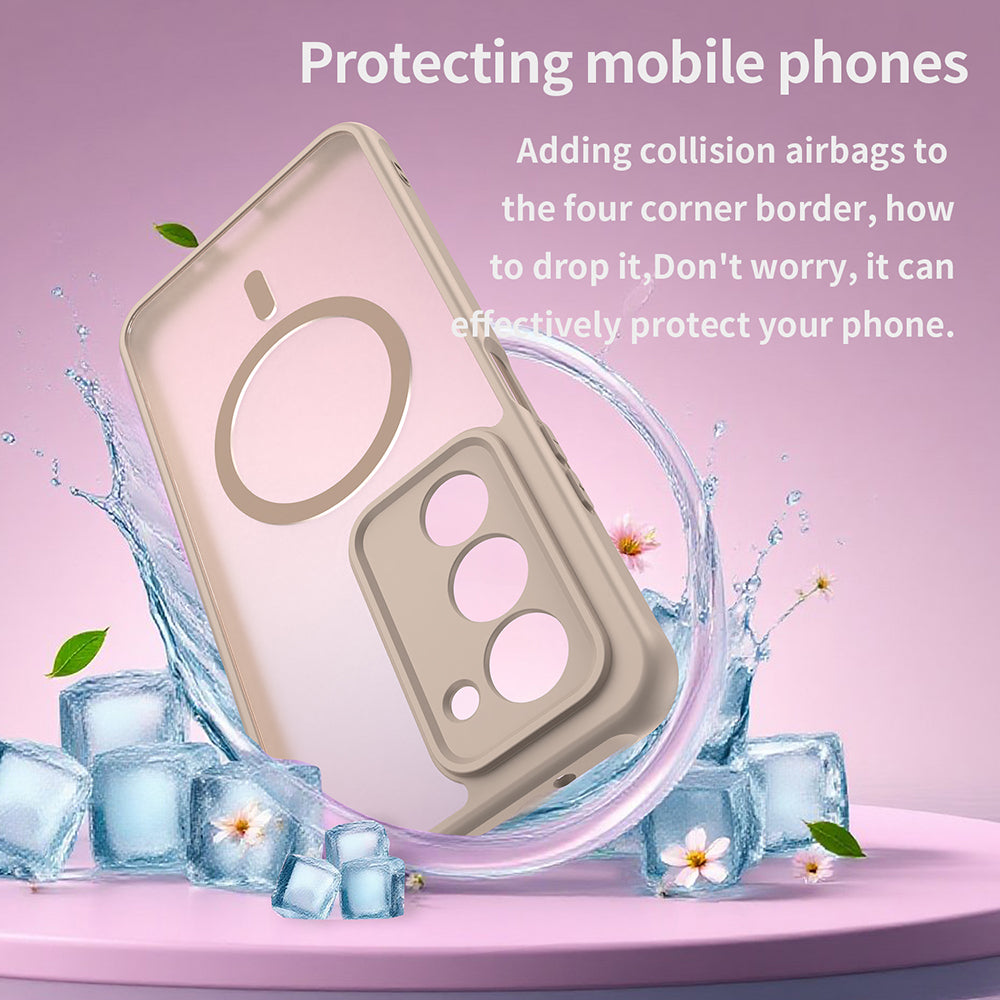 Futrola MagSafe za Xiaomi Redmi 15 5G / 15 4G, Techsuit, HaloFrost II, Zlatna