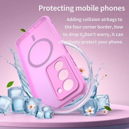 MagSafe futrola za Xiaomi Redmi 15 5G / 15 4G, Techsuit, HaloFrost II, Roza