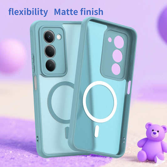 MagSafe futrola za Xiaomi Redmi 15 5G / 15 4G, Techsuit, HaloFrost II, Svijetlo zelena