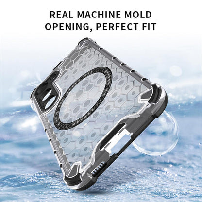 Futrola MagSafe za Xiaomi Redmi 15 5G / 15 4G, Techsuit, HoneyComb Shield, Bijela