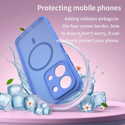 Futrola MagSafe za Xiaomi Redmi 15C 5G / 15C 4G, Techsuit, HaloFrost II, Plava