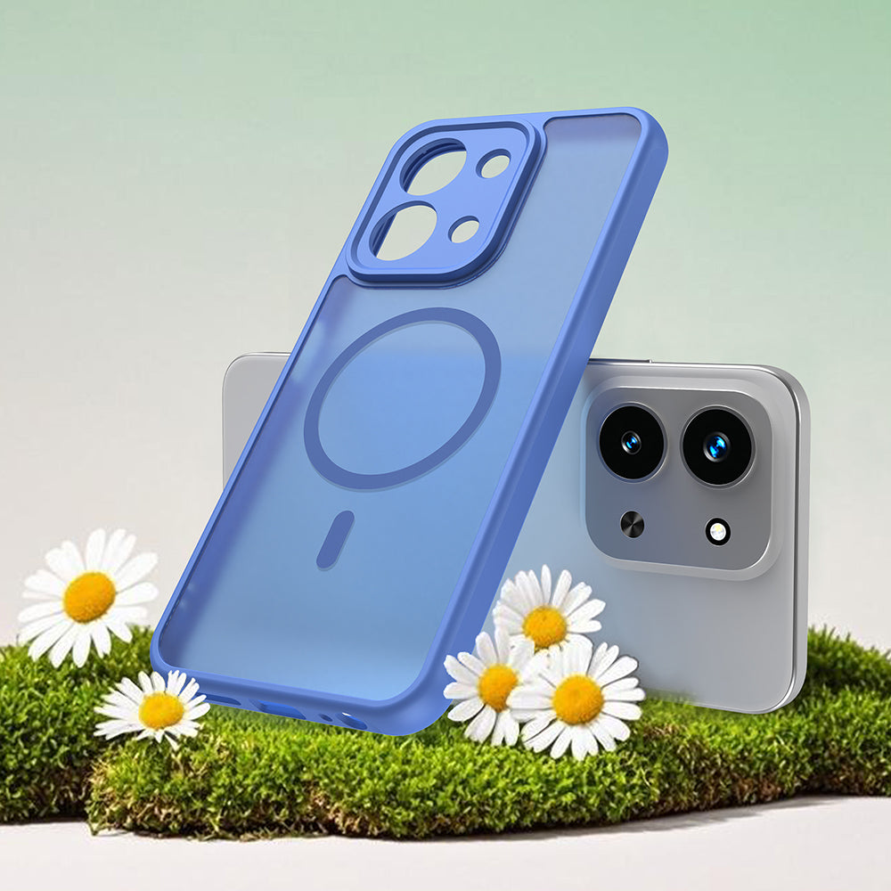 Futrola MagSafe za Xiaomi Redmi 15C 5G / 15C 4G, Techsuit, HaloFrost II, Plava