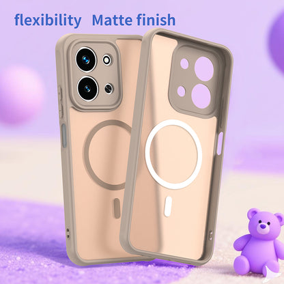 Futrola MagSafe za Xiaomi Redmi 15C 5G / 15C 4G, Techsuit, HaloFrost II, Zlatna