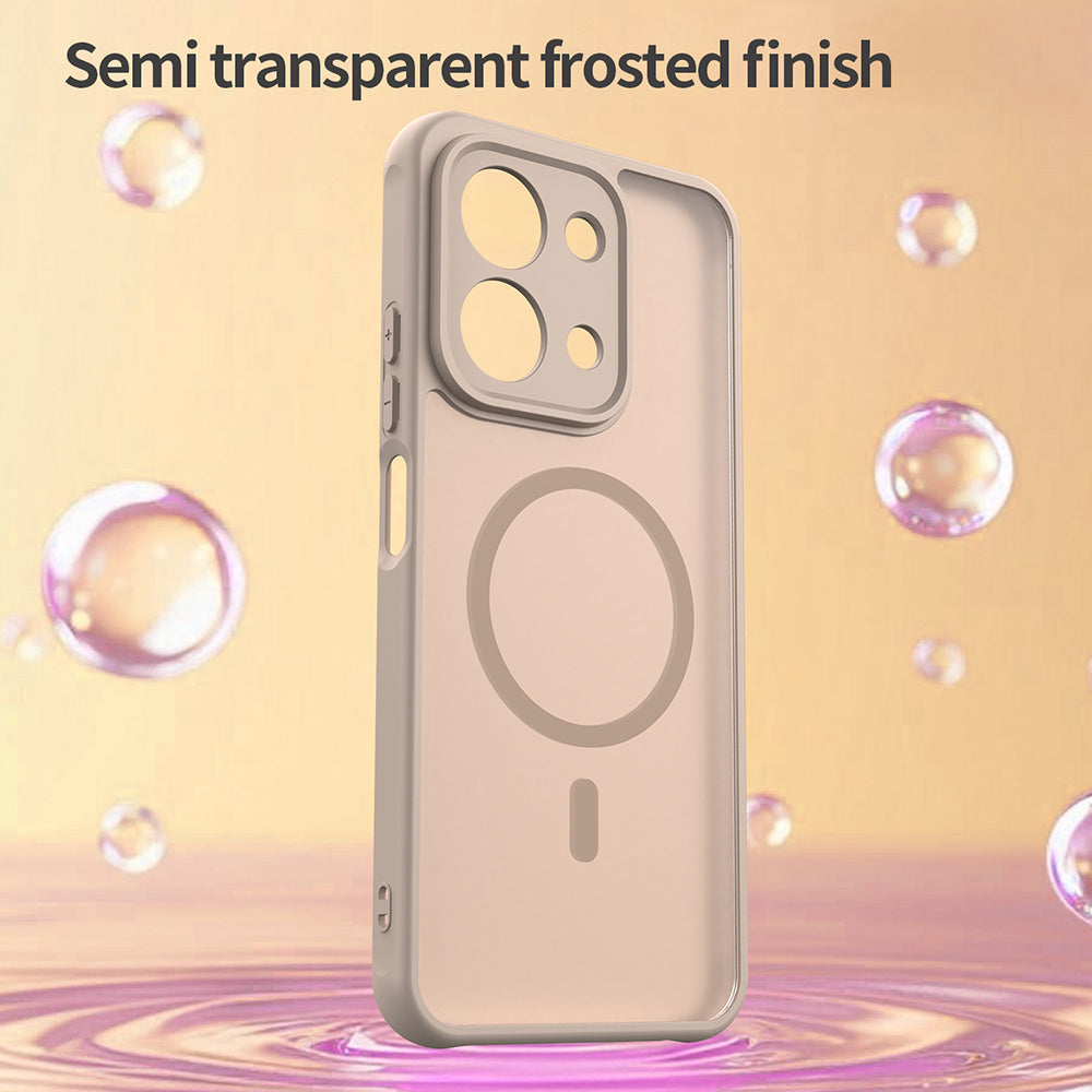 Futrola MagSafe za Xiaomi Redmi 15C 5G / 15C 4G, Techsuit, HaloFrost II, Zlatna