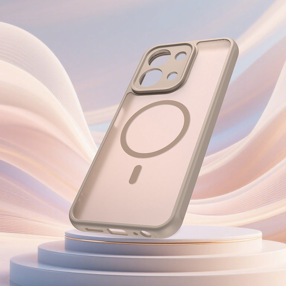 Futrola MagSafe za Xiaomi Redmi 15C 5G / 15C 4G, Techsuit, HaloFrost II, Zlatna