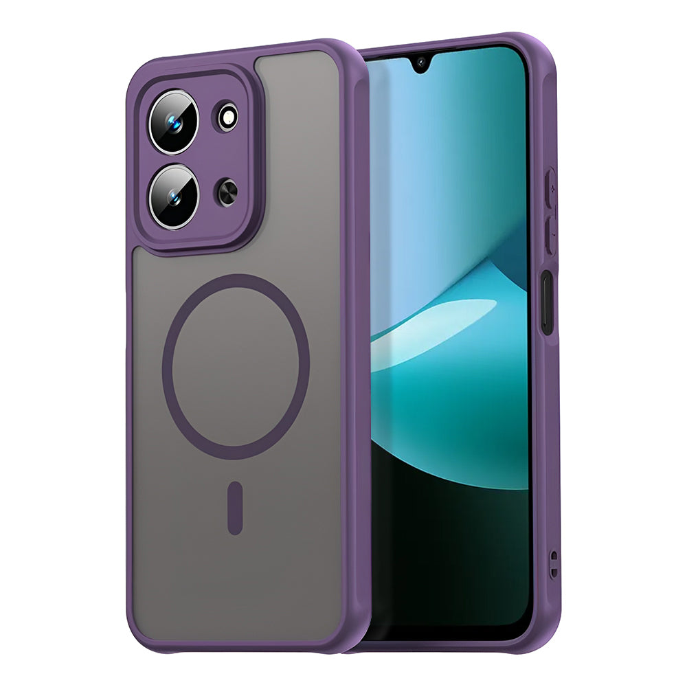 MagSafe futrola za Xiaomi Redmi 15C 5G / 15C 4G, Techsuit, HaloFrost II, Ljubičasta