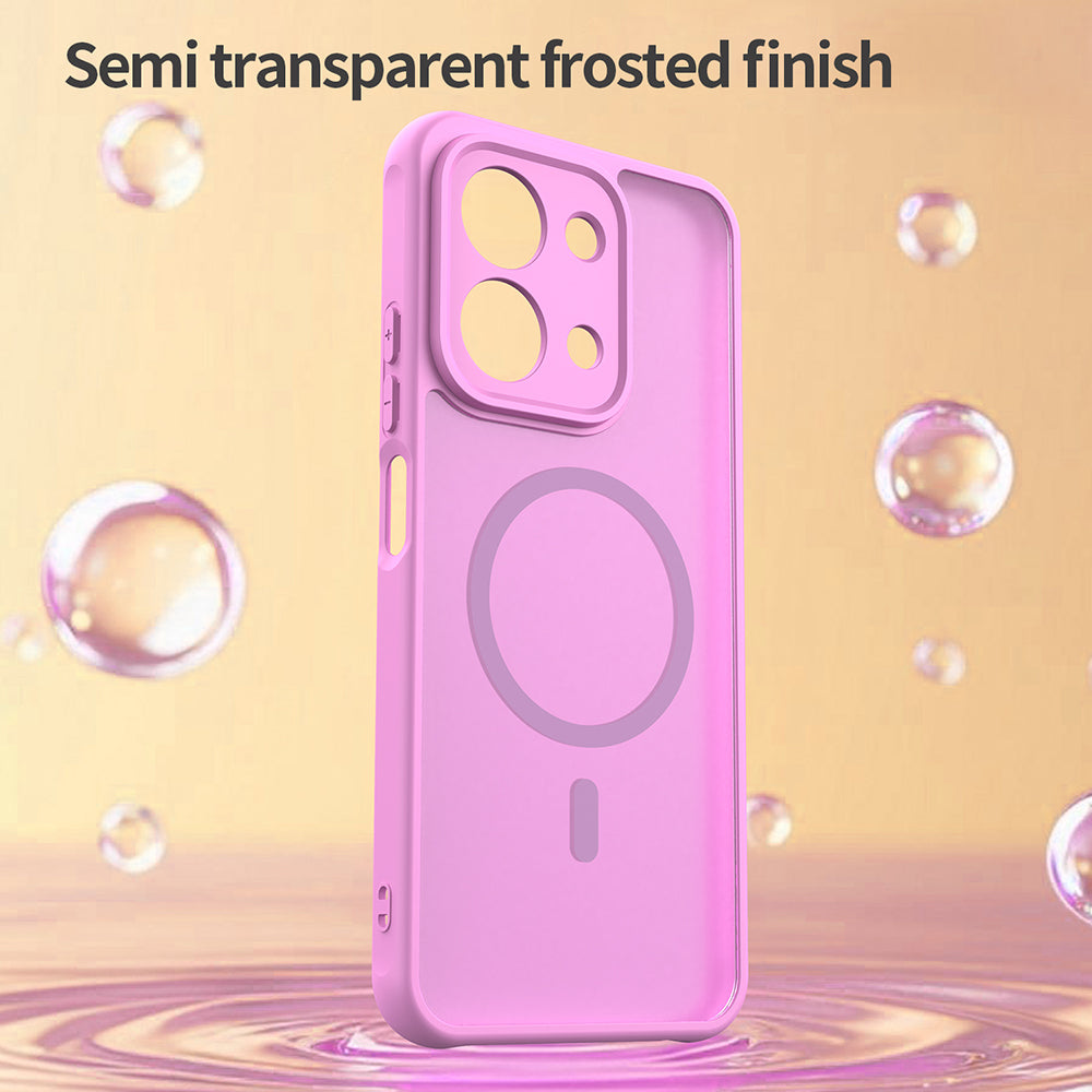 MagSafe futrola za Xiaomi Redmi 15C 5G / 15C 4G, Techsuit, HaloFrost II, Roza