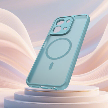 MagSafe futrola za Xiaomi Redmi 15C 5G / 15C 4G, Techsuit, HaloFrost II, Svijetlo zelena