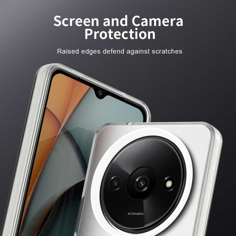 MagSafe futrola za Xiaomi Redmi A3x / A3, Techsuit, CandyCase, Bijela