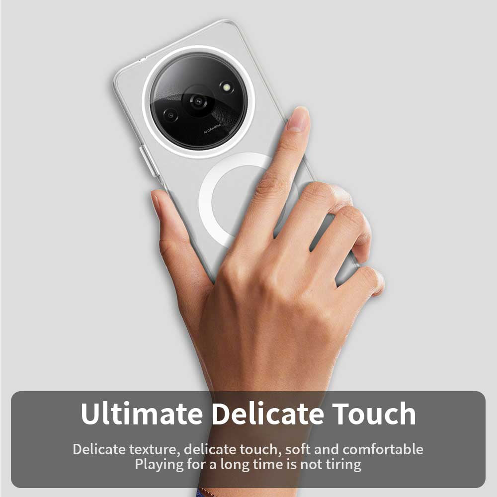 MagSafe futrola za Xiaomi Redmi A3x / A3, Techsuit, CandyCase, Bijela