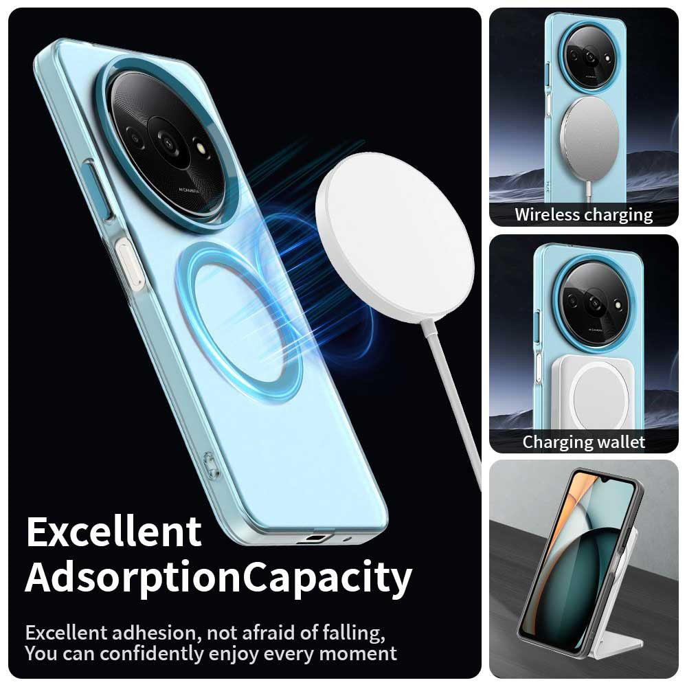 MagSafe futrola za Xiaomi Redmi A3x / A3, Techsuit, CandyCase, Plava