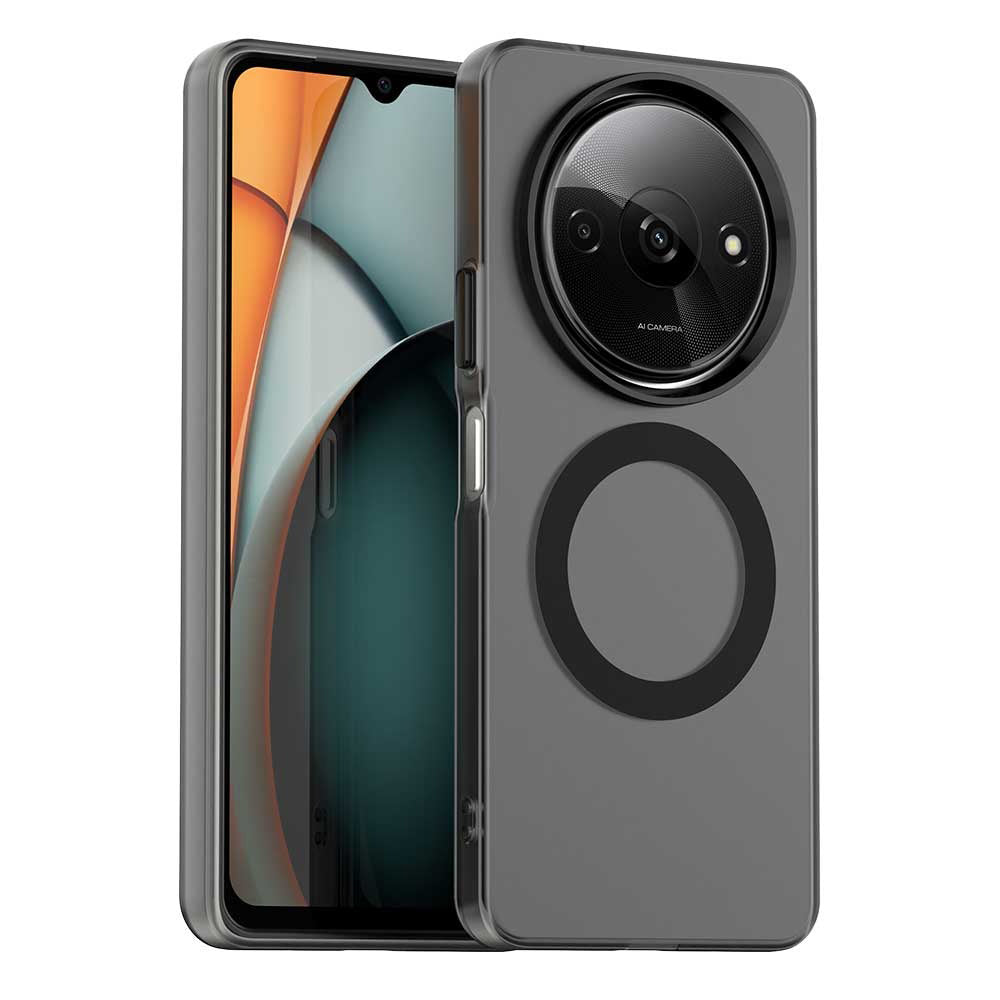 MagSafe futrola za Xiaomi Redmi A3x / A3, Techsuit, CandyCase, Crna