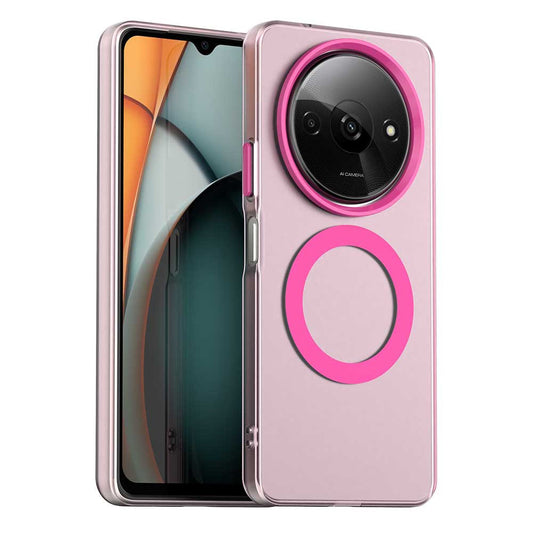 MagSafe maska za Xiaomi Redmi A3x / A3, Techsuit, CandyCase, Roza