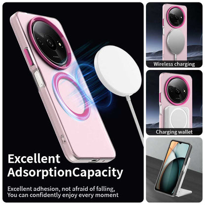 MagSafe maska za Xiaomi Redmi A3x / A3, Techsuit, CandyCase, Roza