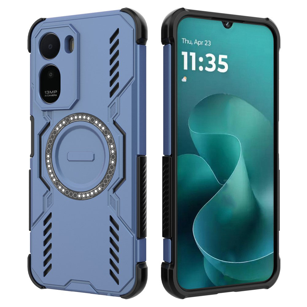 MagSafe futrola za Xiaomi Redmi A7 Pro 4G, Techsuit, ArmorMag, Plava