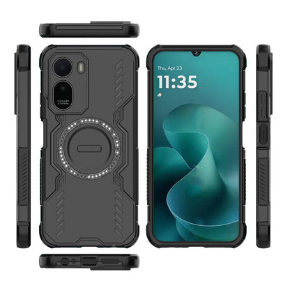 MagSafe futrola za Xiaomi Redmi A7 Pro 4G, Techsuit, ArmorMag, Crna
