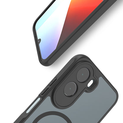 MagSafe futrola za Xiaomi Redmi A7 Pro 4G, Techsuit, HaloFrost II, Crna