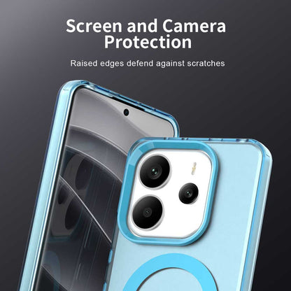 MagSafe futrola za Xiaomi Redmi Note 14 4G (Regional), Techsuit, CandyCase, Plava