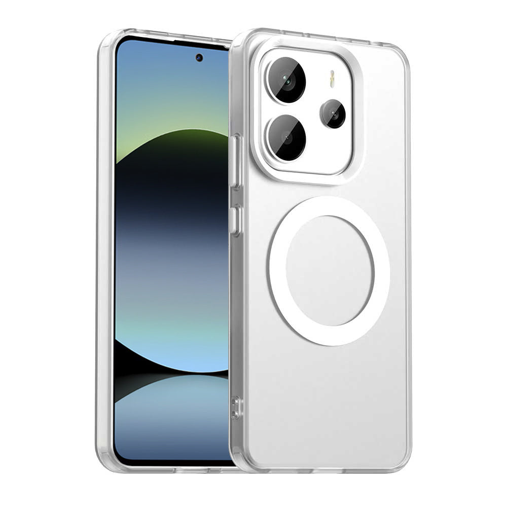 MagSafe futrola za Xiaomi Redmi Note 14 5G, Techsuit, CandyCase, Bijela