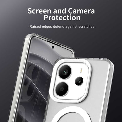 MagSafe futrola za Xiaomi Redmi Note 14 5G, Techsuit, CandyCase, Bijela
