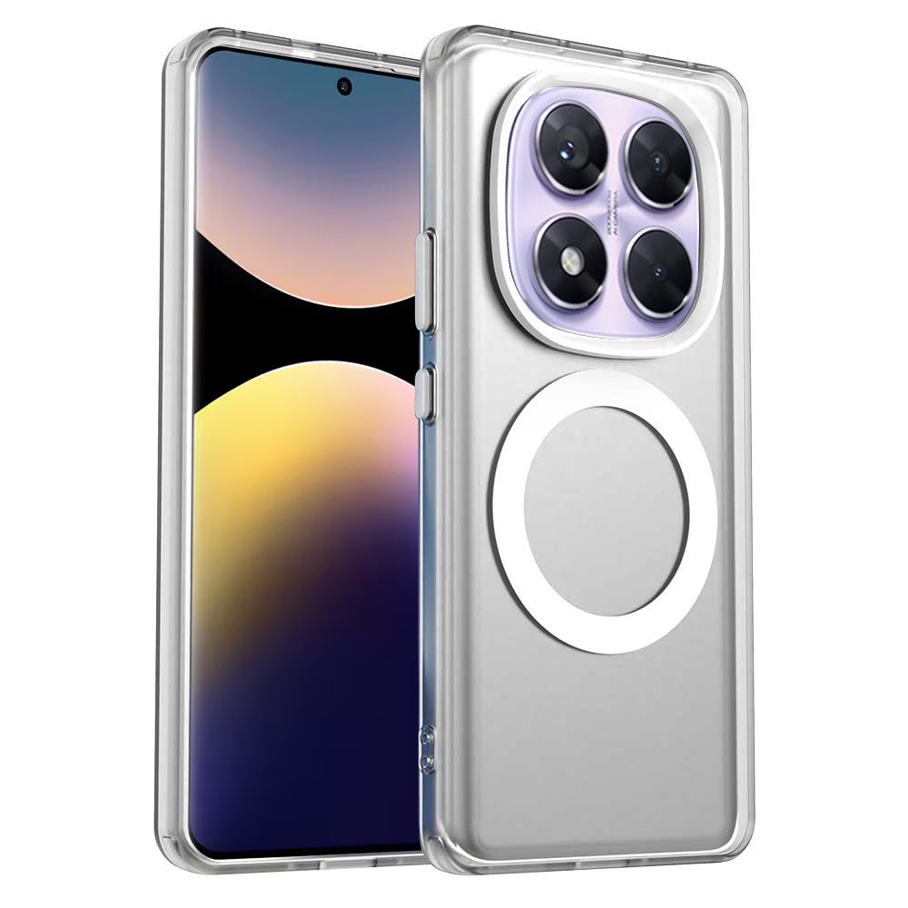 MagSafe futrola za Xiaomi Redmi Note 14 Pro 4G, Techsuit, CandyCase, Bijela