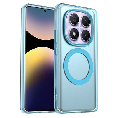 MagSafe futrola za Xiaomi Redmi Note 14 Pro 4G, Techsuit, CandyCase, Plava