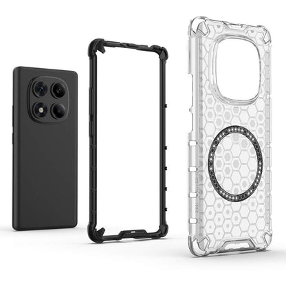 MagSafe futrola za Xiaomi Redmi Note 14 Pro 4G, Techsuit, HoneyComb Shield, Crna