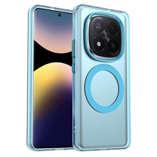 MagSafe futrola za Xiaomi Redmi Note 14 Pro+ 5G, Techsuit, CandyCase, Plava