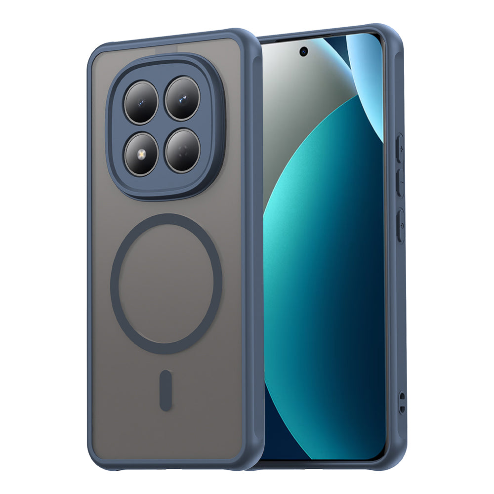 MagSafe futrola za Xiaomi Redmi Note 15 Pro 4G, Techsuit, HaloFrost II, Tamnoplava