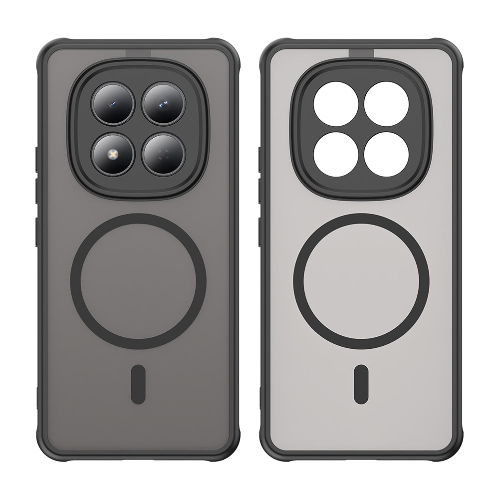MagSafe futrola za Xiaomi Redmi Note 15 Pro 4G, Techsuit, HaloFrost II, Crna