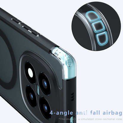 Futrola MagSafe za Xiaomi Redmi Note 15 Pro 4G, Techsuit, PureFrost, Satin Crna