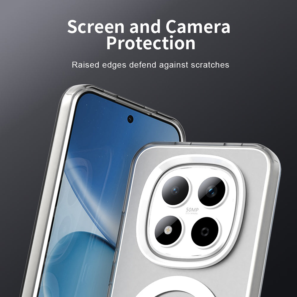 MagSafe futrola za Xiaomi Redmi Note 15 Pro 5G, Techsuit, CandyCase, Bijela