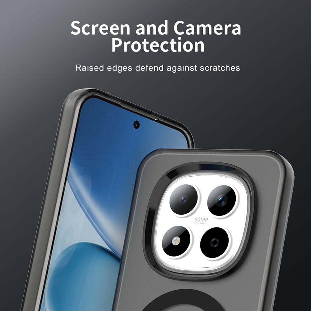 Futrola MagSafe za Xiaomi Redmi Note 15 Pro 5G, Techsuit, CandyCase, Crna