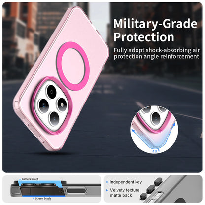 MagSafe futrola za Xiaomi Redmi Note 15 Pro 5G, Techsuit, CandyCase, Roza