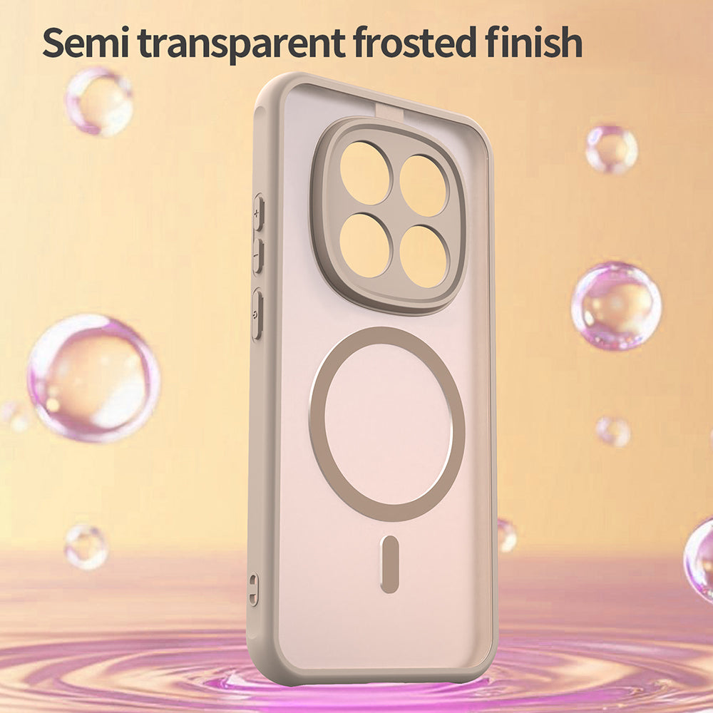 MagSafe futrola za Xiaomi Redmi Note 15 Pro 5G, Techsuit, HaloFrost II, Zlatna
