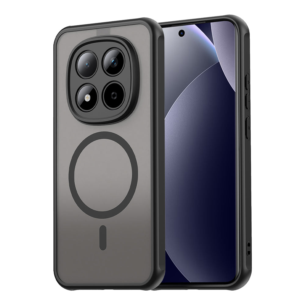 MagSafe futrola za Xiaomi Redmi Note 15 Pro 5G, Techsuit, HaloFrost II, Crna