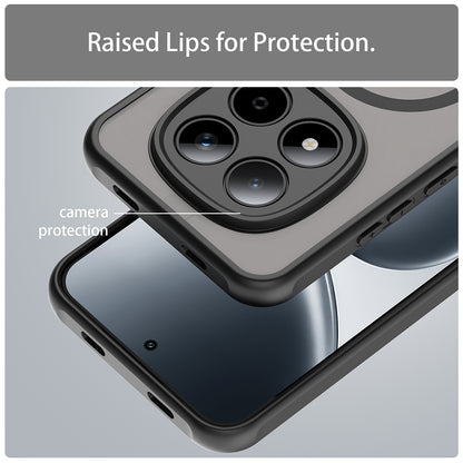 MagSafe futrola za Xiaomi Redmi Note 15 Pro 5G, Techsuit, HaloFrost II, Crna
