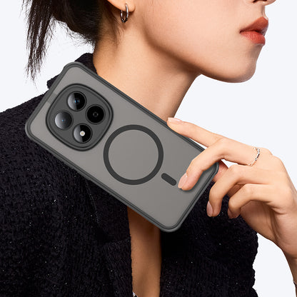 MagSafe futrola za Xiaomi Redmi Note 15 Pro 5G, Techsuit, HaloFrost II, Crna