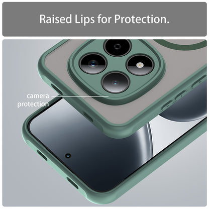 MagSafe futrola za Xiaomi Redmi Note 15 Pro 5G, Techsuit, HaloFrost II, Zelena