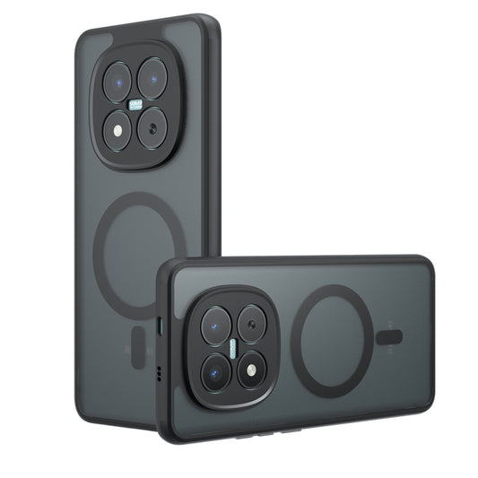 Futrola MagSafe za Xiaomi Redmi Note 15 Pro 5G, Techsuit, PureFrost, Satin Crna