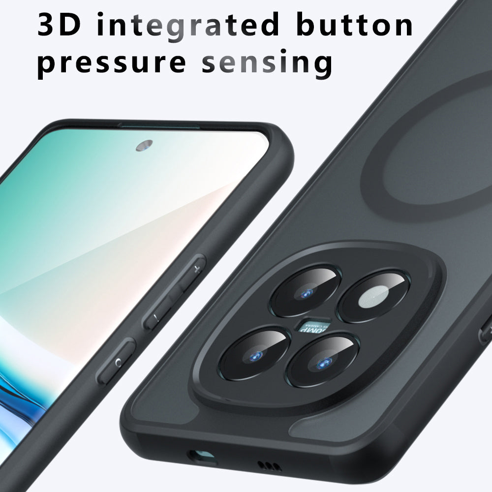 Futrola MagSafe za Xiaomi Redmi Note 15 Pro 5G, Techsuit, PureFrost, Satin Crna