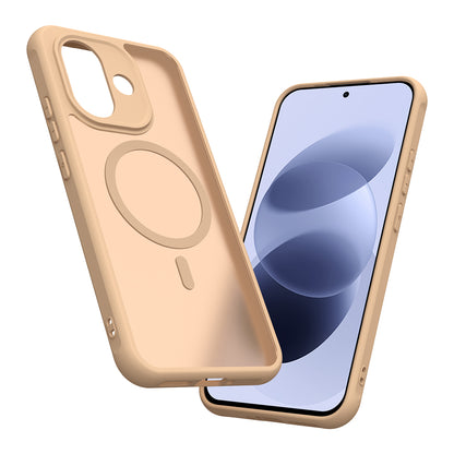 MagSafe maskica za Xiaomi Redmi Note 17 4G / Note 17 5G, Techsuit, HaloFrost II, zlatna