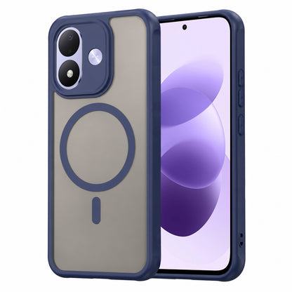 MagSafe maska za Xiaomi Redmi Note 17 4G / Note 17 5G, Techsuit, HaloFrost II, tamnoplava