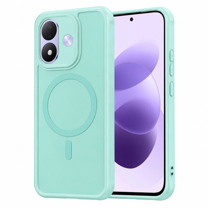 MagSafe maskica za Xiaomi Redmi Note 17 4G / Note 17 5G, Techsuit, HaloFrost II, svijetlozelena