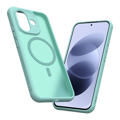MagSafe maskica za Xiaomi Redmi Note 17 4G / Note 17 5G, Techsuit, HaloFrost II, svijetlozelena
