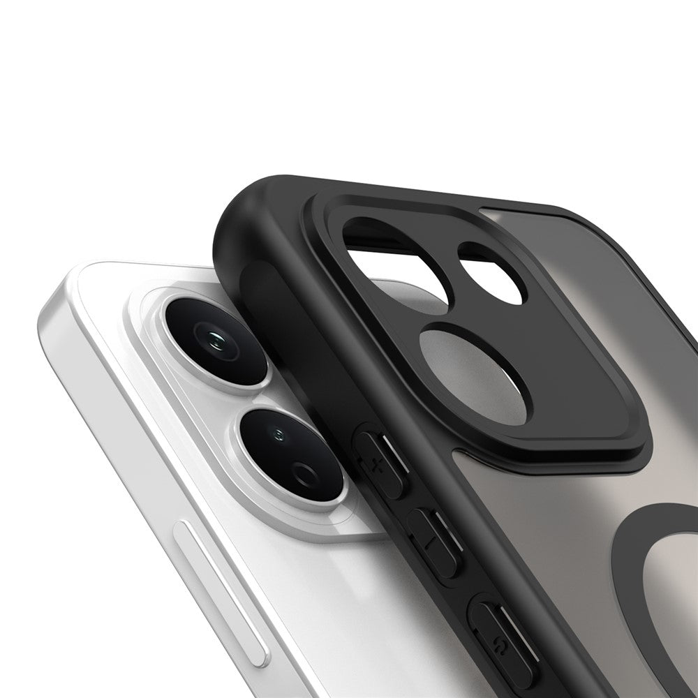 MagSafe maskica za Xiaomi Redmi Note 17 Pro Max, Techsuit, HaloFrost II, crna