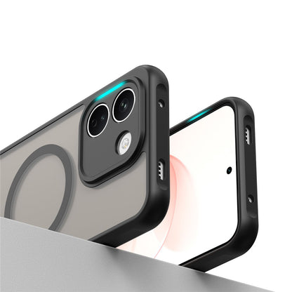 MagSafe maskica za Xiaomi Redmi Note 17 Pro Max, Techsuit, HaloFrost II, crna